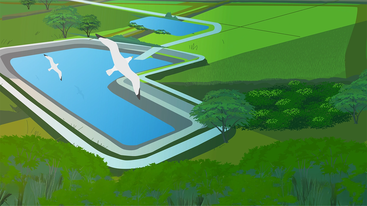 Image representing the fourth screen of Atulya Foundation’s platform, showcasing key projects and community stories.